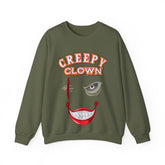 Creepy Clown - Unisex Heavy Blend™ Crewneck Sweatshirt